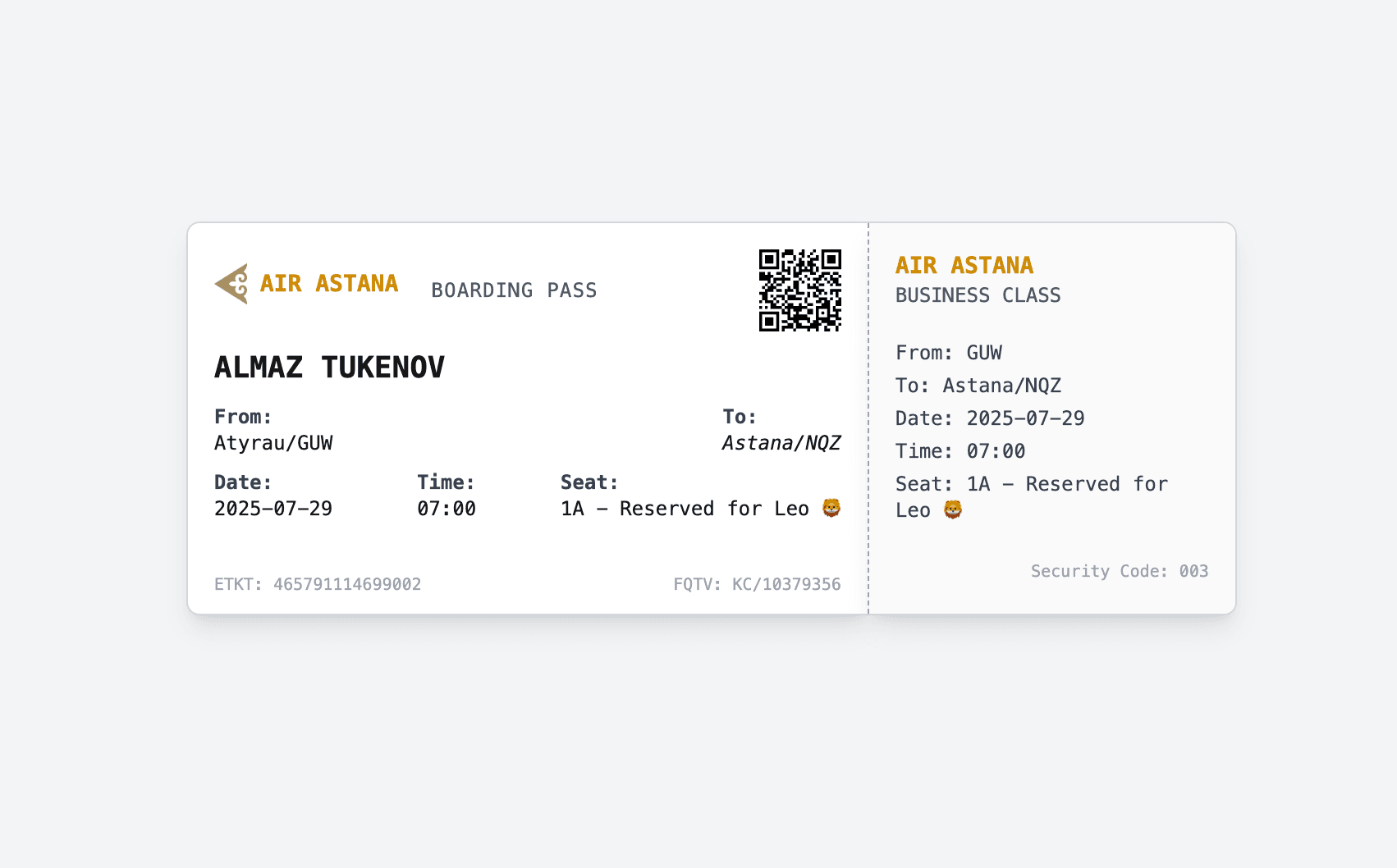 🎟️ Love Airlines